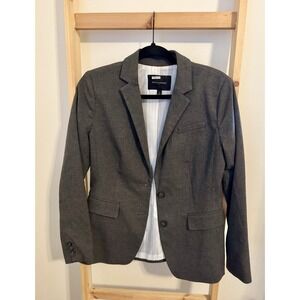 Banana Republic Women's Gray Blazer Suit Jacket Size 4 Business Church Work